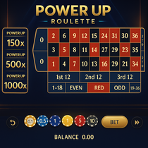 FreshBet - PowerUp Roulette Live Game - Pragmatic Play